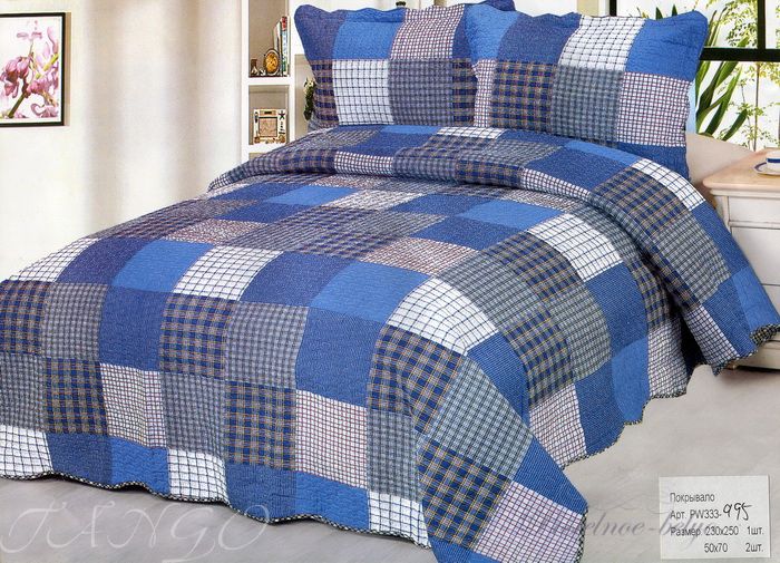 Покрывало Tango с наволочками Patchwork pw995-3 Евро