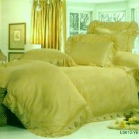 Комплект постельного белья Kingsilk LS 012, желтый