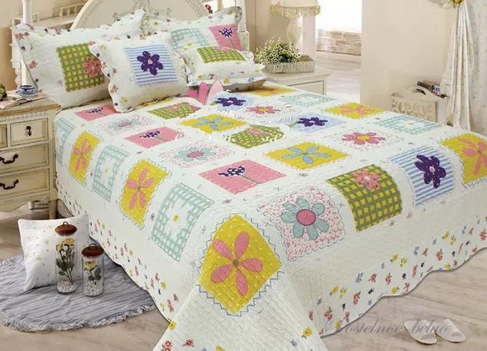 Покрывало Tango с наволочками Patchwork pw138-2 (2 сп.)