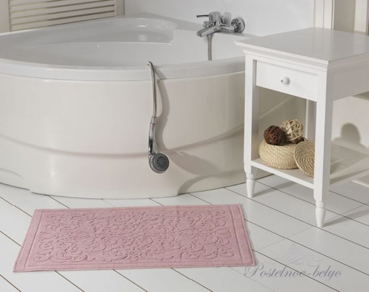 Полотенце-коврик для ванной ISSIMO RAVENNA Розовый