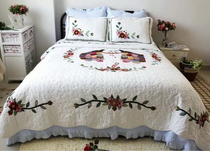 Покрывало Tango с наволочками Patchwork pw777-01 Евро