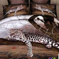 Постельное белье Tango Сатин Осенние краски:леопард