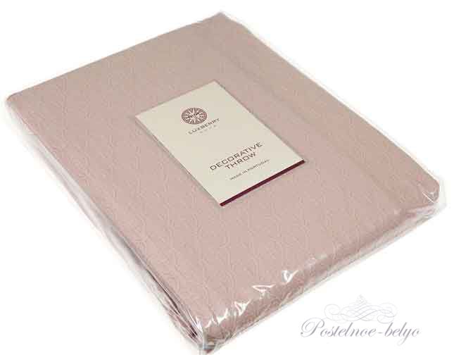 Покрывало Luxberry English Style, розовая пудра