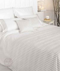 Комплект постельного белья Bovi Field, цвет: белый/бежевый
