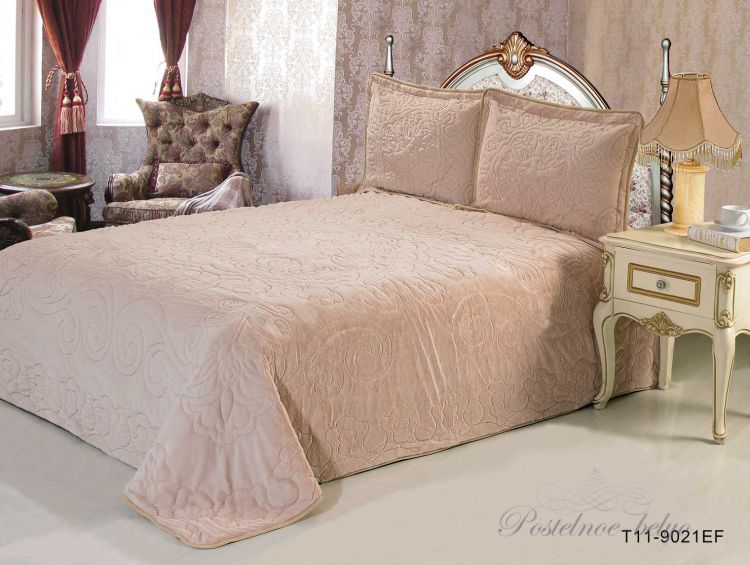 Покрывало из искусственного меха "Люкс" Cloris Т11-9021EF (220х240)