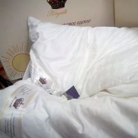 Детское всесезонное одеяло Kingsilk с подушкой,белый