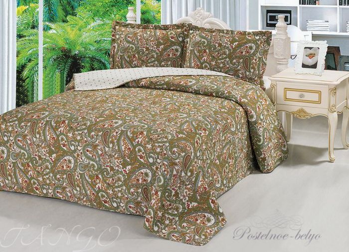 Покрывало Tango с наволочками Patchwork pw034-3 Евро