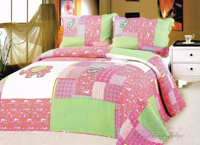 Покрывало Tango с наволочками Patchwork pw104-3 Евро