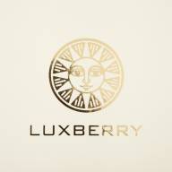 Коробка подарочная Luxberry New, экрю/золотой