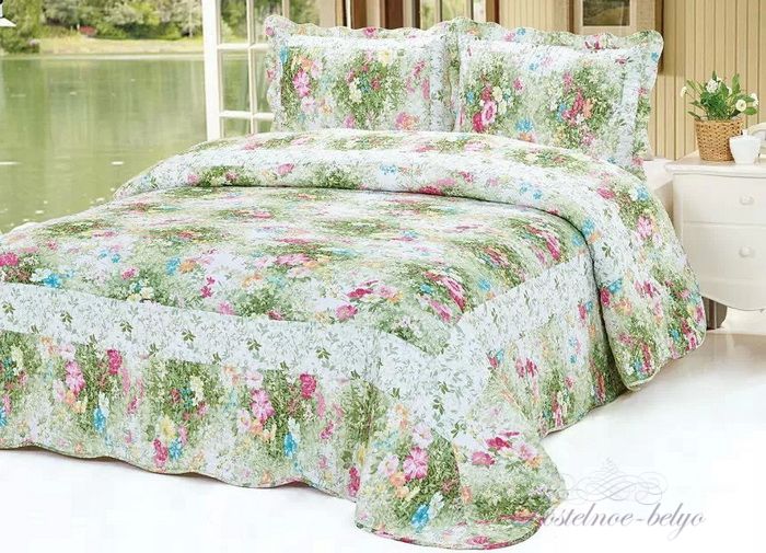 Покрывало Tango с наволочками Patchwork pw110-3 Евро
