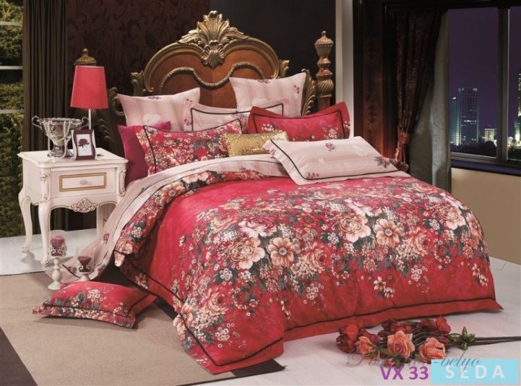 Комплект постельного белья Kingsilk Seda VX33
