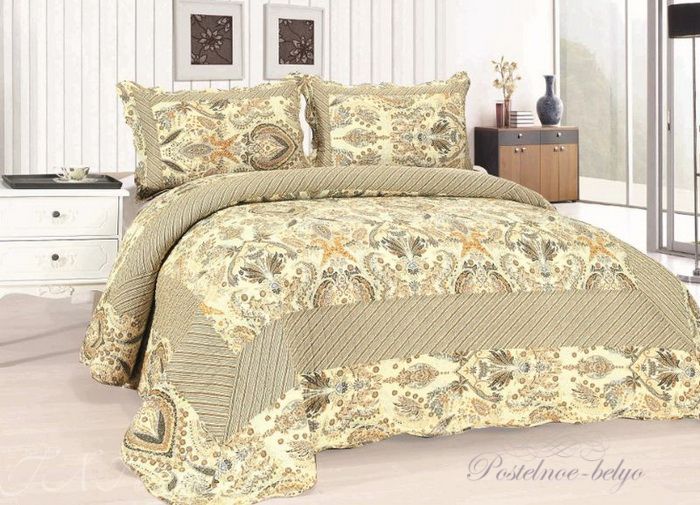 Покрывало Tango с наволочками Patchwork pw061-3 Евро