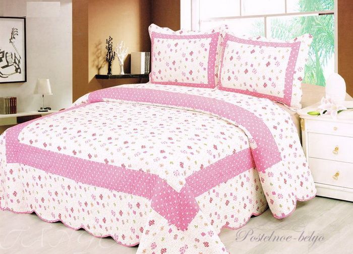 Покрывало Tango с наволочками Patchwork pw065-3 Евро