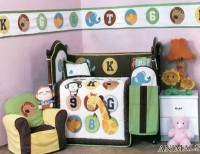 Комплект постельного белья для детской кровати Arya Cy 966 Animals
