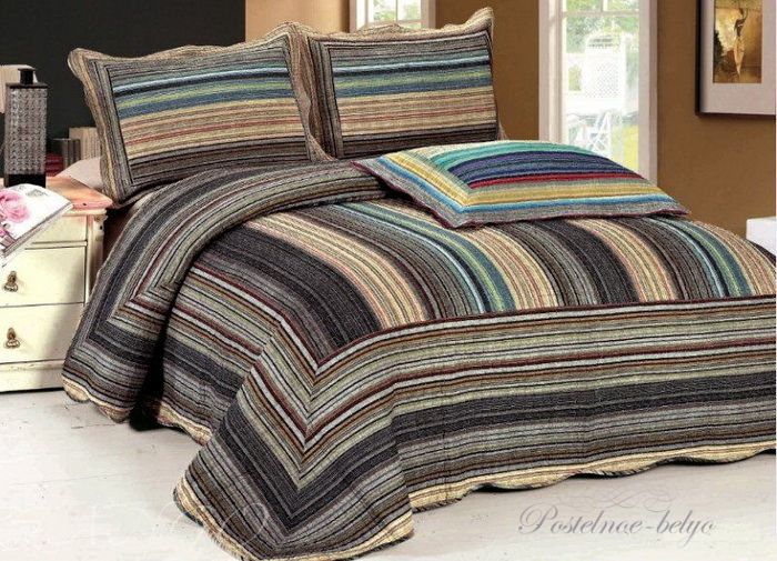 Покрывало Tango с наволочками Patchwork pw070-3 Евро