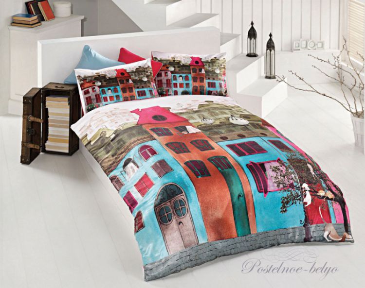 Комплект постельного белья ISSIMO COLOURFUL STREET