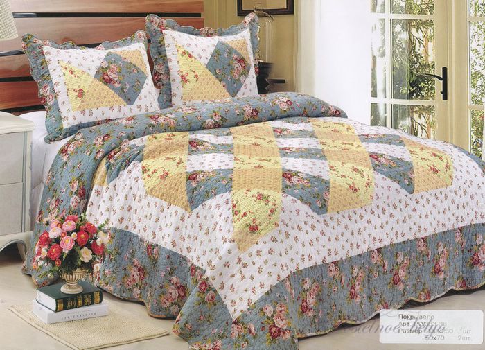 Покрывало Tango с наволочками Patchwork pw333-36 Евро