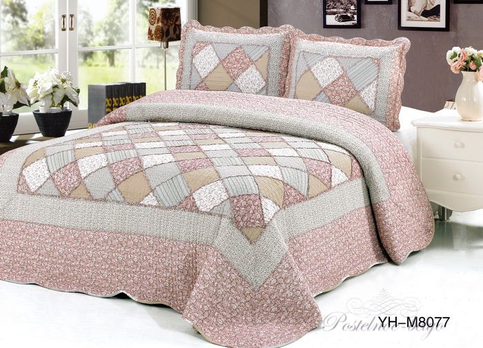 Покрывало Tango с наволочками Patchwork pw165-1 (1,5 сп.)
