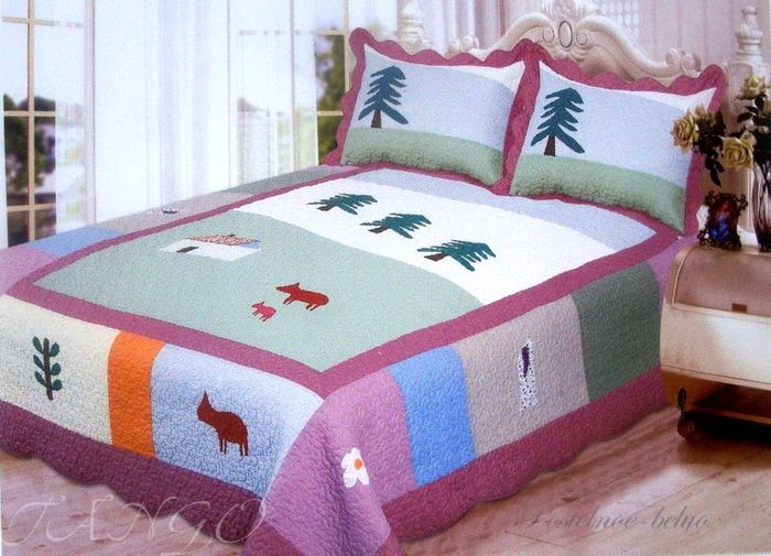 Покрывало Tango с наволочками Patchwork pw042-2 (2 сп.)