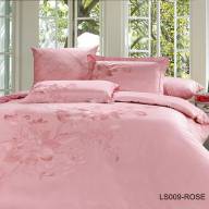 Комплект постельного белья Kingsilk LS 009, розовый