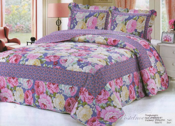 Покрывало Tango с наволочками Patchwork pw333-41 Евро